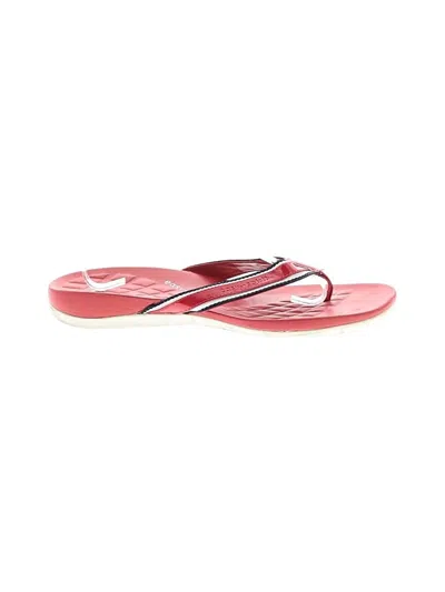 Pre-owned Easy Spirit Flip Flops In Pink
