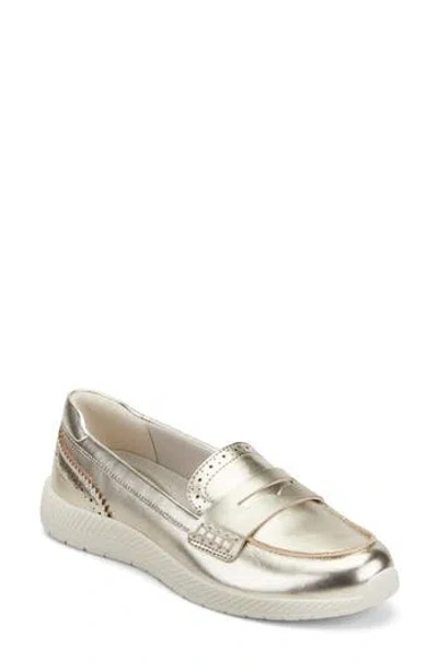 Easy Spirit Geanna Loafer In Gold