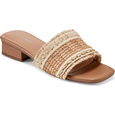 Easy Spirit Genia Block Heel Sandal In Medium Brown