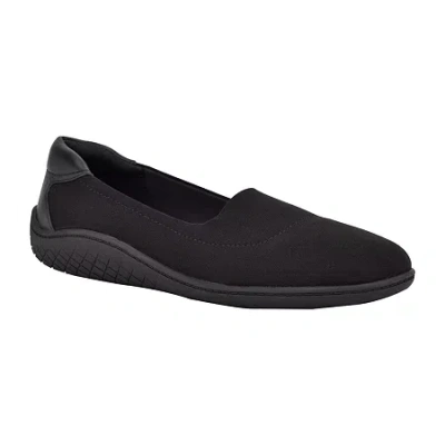 Easy Spirit Gift Womens Round Closed Toe Slip-on Shoe In Black