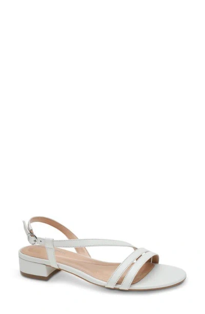 Easy Spirit Glenni Asymmetric Strappy Sandal In Silver