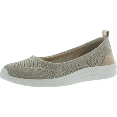 Easy Spirit Glitz Womens Metallic Slip On Slip-on Sneakers In Gold