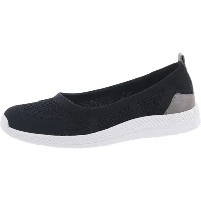 Easy Spirit Glitz Womens Slip On Ballet Casual And Fashion Sneakers In Black