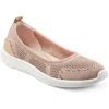 Easy Spirit Glitz Womens Slip On Ballet Casual And Fashion Sneakers In Pink