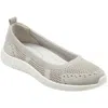 Easy Spirit Glitz2 Womens Slip On Textured Casual Shoes In Gray