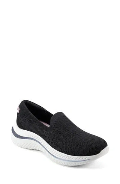 Easy Spirit Golda Knit Sneaker In Black