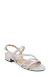 Easy Spirit Glenni Slingback Sandal In Silver Pearl