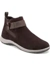 Easy Spirit Hadely Womens Zipper Leather Ankle Boots In Multi