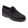 Easy Spirit Halsey Womens Round Closed Toe Slip-on Shoe In Black