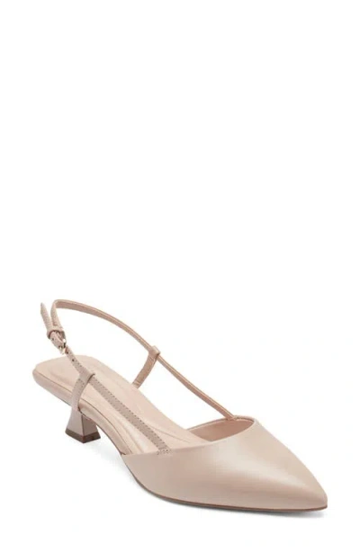 Easy Spirit Havana Slingback Pointed Toe Kitten Heel Pump In Multi