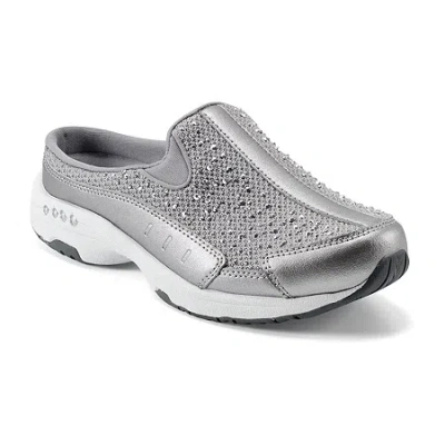 Easy Spirit Hewitt Womens Round Slip-on Shoe In Gray