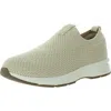 Easy Spirit Womens Cushioned Footbed Man Made Slip-on Sneakers In Brown