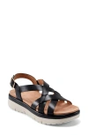 Easy Spirit Indie Slingback Platform Sandal In Black