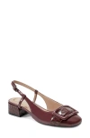 Easy Spirit Jola Slingback Pump In Dark Red