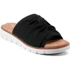 Easy Spirit Josy Platform Slide Sandal In Black