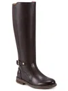 EASY SPIRIT JUANA WOMENS FAUX LEATHER ALMOND TOE KNEE-HIGH BOOTS