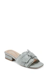 Easy Spirit Knotted Slide Sandal In Blue