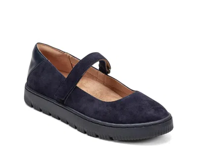 Easy Spirit Kyliee Mary Jane Flat In Blue