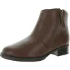 Easy Spirit Lacy Womens Leather Padded Insole Booties In Multi