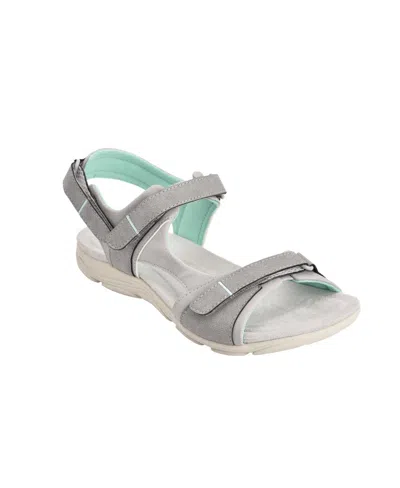 Easy Spirit Lake3 Sporty Sandals In Gray