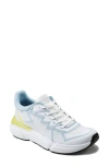 Easy Spirit Leanne Sneaker In White,light Blue