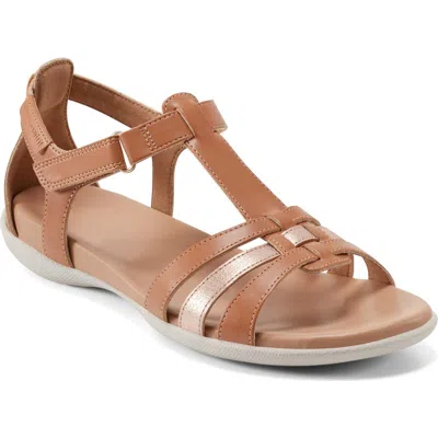 Easy Spirit Leia Sandal In Medium Brown