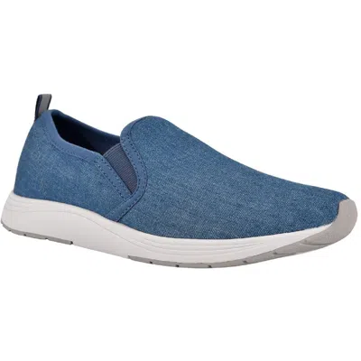 Easy Spirit Liv2 Womens Slip On Casual Athletic And Training Shoes In Blue