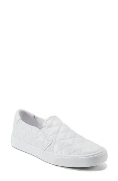 Easy Spirit Livvy Quilted Slip-on Sneaker In White