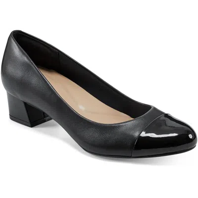 Easy Spirit Lucinda Womens Leather Slip-on Pumps In Multi