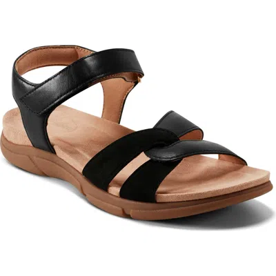 Easy Spirit Marian Ankle Strap Sandal In Black
