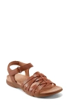 Easy Spirit Marlene Quarter Strap Sandal In Brown