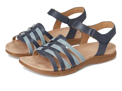 Easy Spirit Marlene Women's Sandals Dark Blue Multi Leather: 6.5 M (b)