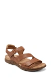 Easy Spirit Mavey Ankle Strap Sandal In Medium Brown