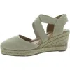 Easy Spirit Meza Womens Slip On Closed Toe Espadrilles In Multi