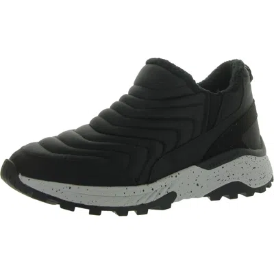 Easy Spirit Milani2 Womens Faux Fur Cold Weather Booties In Black
