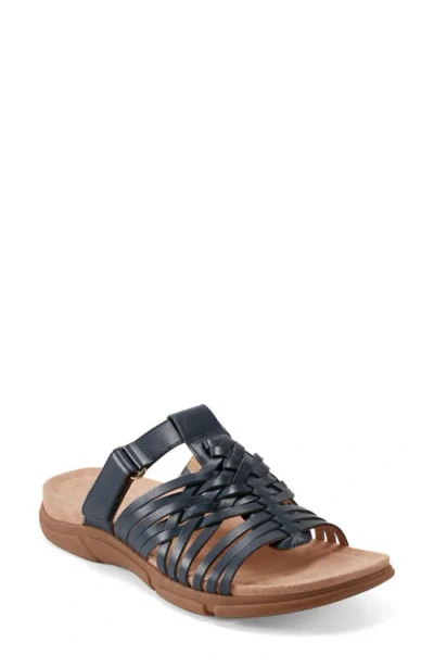 Easy Spirit Mindi Slide Sandal In Blue