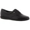 Easy Spirit Motion Womens Leather Lace-up Fashion Sneakers In Black