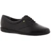 Easy Spirit Motion Womens Leather Lace-up Fashion Sneakers In Black