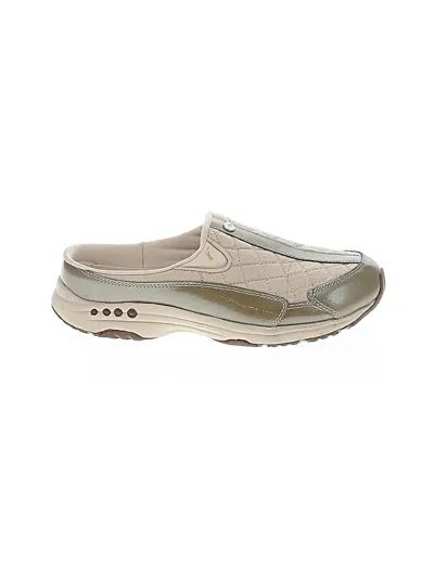 Pre-owned Easy Spirit Mule/clog In Gray