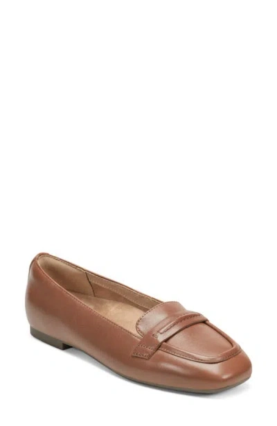 Easy Spirit Nadira Apron Toe Loafer In Brown
