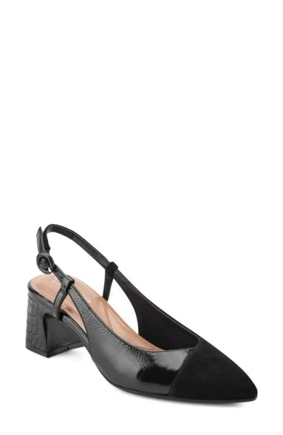 Easy Spirit Nailah Slingback Pump In Black