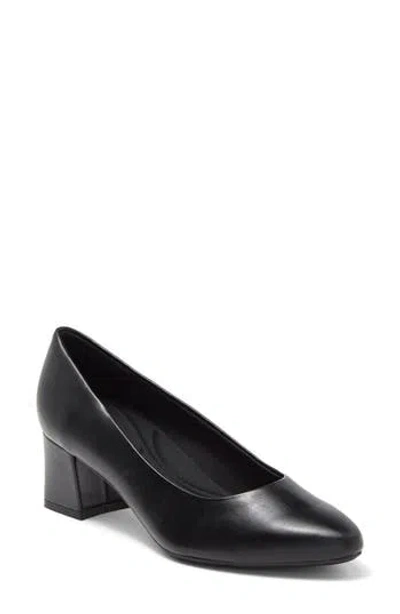 Easy Spirit Nicole Almond Toe Pump In Black