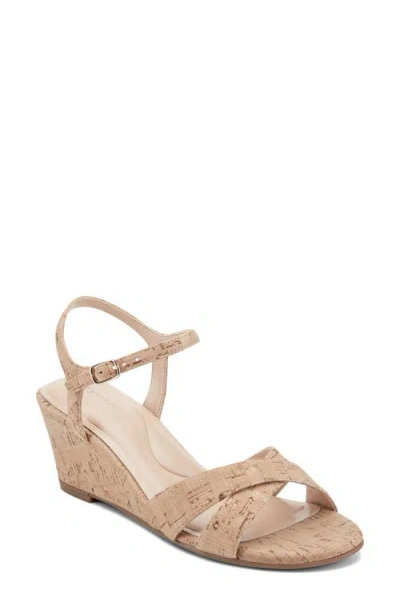 Easy Spirit Noya Wedge Sandal In Brown