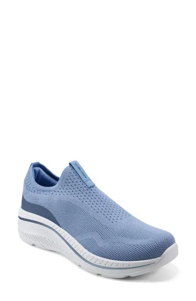 Easy Spirit Parks 2 Knit Sneaker In Blue