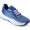Easy Spirit Power Lace-up Sneaker In Medium Blue