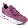 Easy Spirit Power Lace-up Sneaker In Magenta Purple Multi