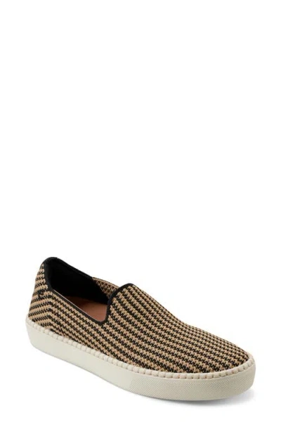 Easy Spirit Presley Knit Slip-on Sneaker In Black