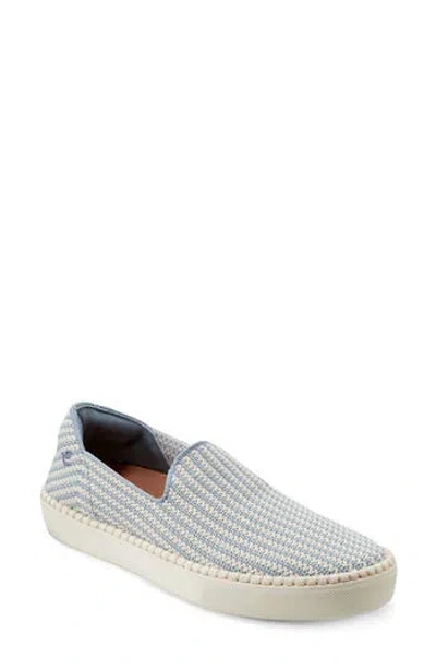 Easy Spirit Presley Knit Slip-on Sneaker In Blue