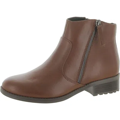 Easy Spirit Rachele Womens Suede Low Heel Ankle Boots In Multi