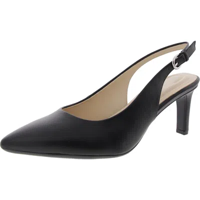 Easy Spirit Raveen3 Womens Buckle Manmade Ankle Strap In Black